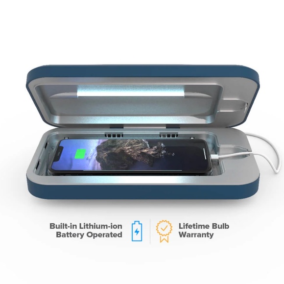 PhoneSoap Go: Battery-Powered Phone Sanitizing Device - Picture 1 of 5